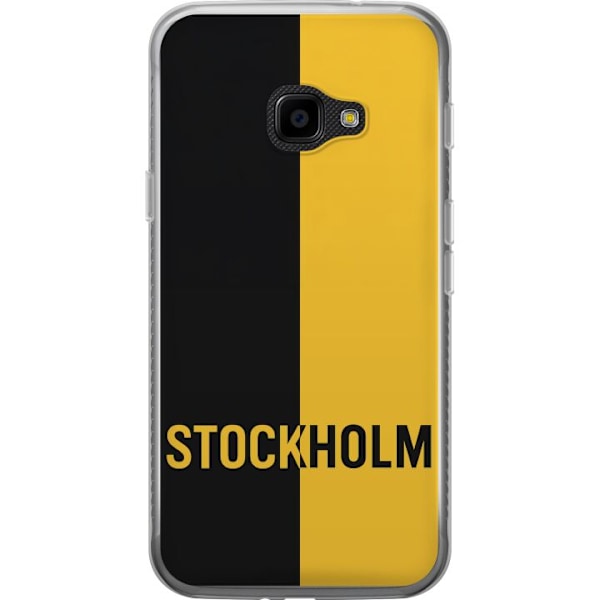 Samsung Galaxy Xcover 4 Läpinäkyvä kuori Stockholm – jalkapallo