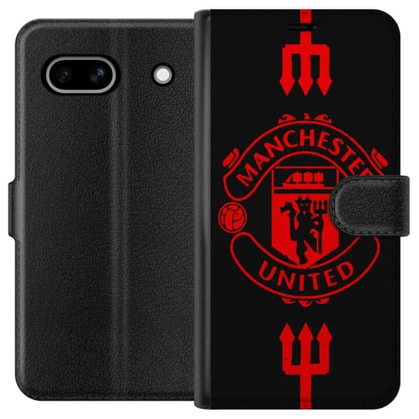 Kompatibelt Lommeboketui til Google Pixel 7a ManchesterUnited