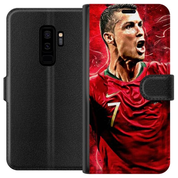 Kompatibel Tegnebogsetui til Samsung Galaxy S9+ Ronaldo