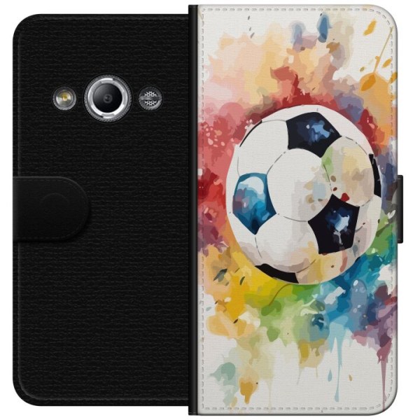 Samsung Galaxy Xcover 3 Tegnebogsetui Fodbold