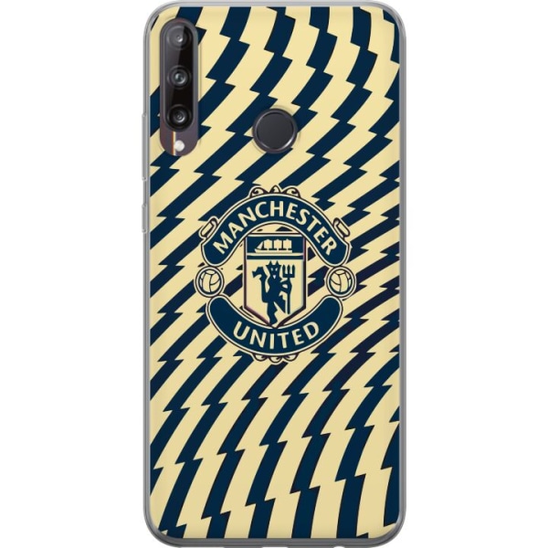Huawei P40 lite E Gennemsigtig cover Manchester United F.C.