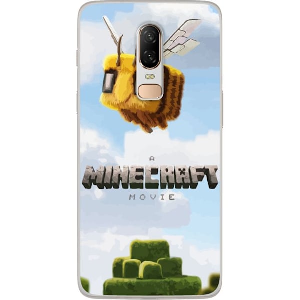 OnePlus 6 Genomskinligt Skal A Minecraft Movie