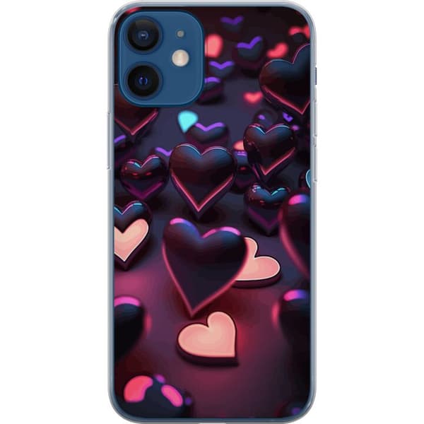 Kompatibelt Mobilskal till Apple iPhone 12 MidnightHearts