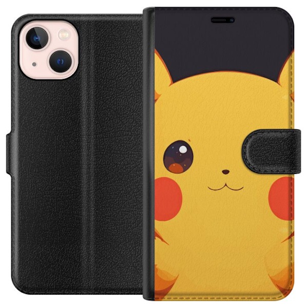 Apple iPhone 13 mini Tegnebogsetui Pikachu