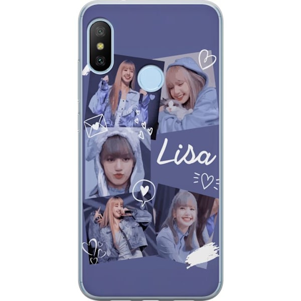 Xiaomi Mi A2 Lite Läpinäkyvä kuori Lisa Blackpink – Aesthetic K-pop Queen