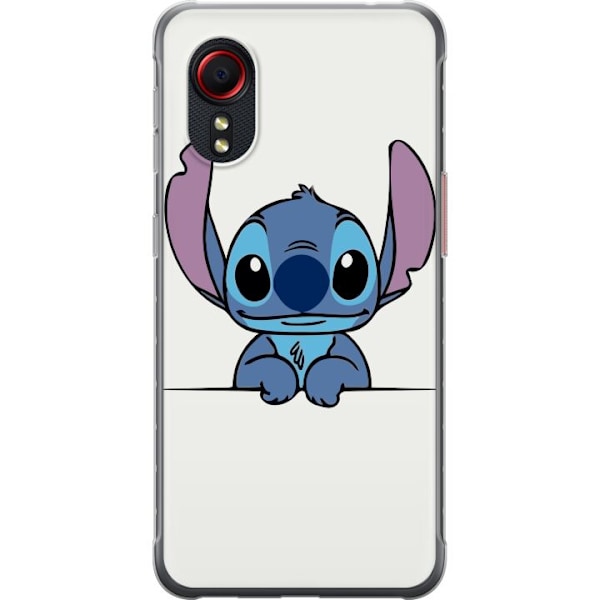 Samsung Galaxy Xcover 5 Genomskinligt Skal Stitch