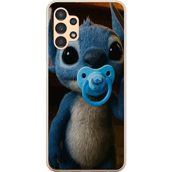 Samsung Galaxy A13 Genomskinligt Skal Stitch & Napp – babyte