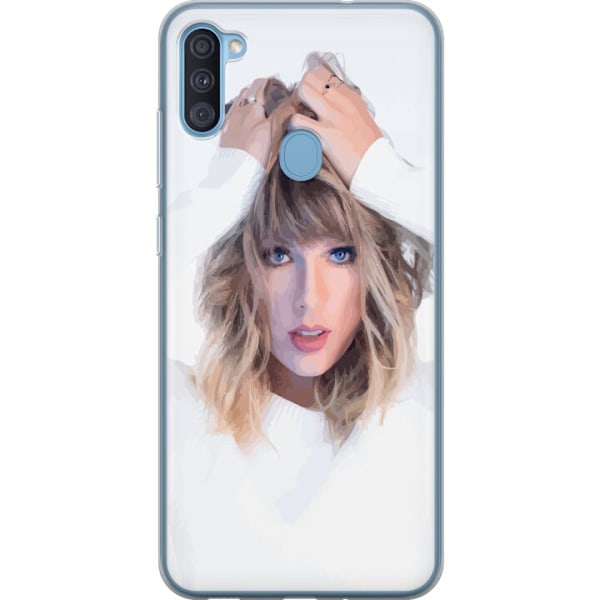 Samsung Galaxy A11 Gennemsigtig cover Taylor Swift