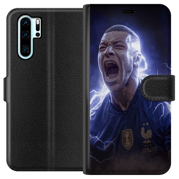 Huawei P30 Pro Tegnebogsetui Kylian Mbappe