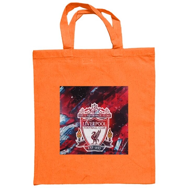 Mulepose | Holdbar Indkøbstaske i Stof Liverpool Orange one size