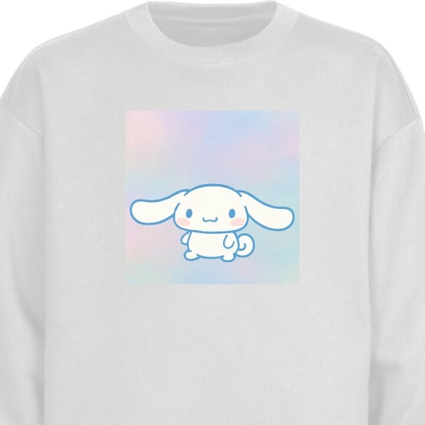 Sweatshirt til Voksne | Klassisk Collegebluse Festivalen Kaj B hvid XL