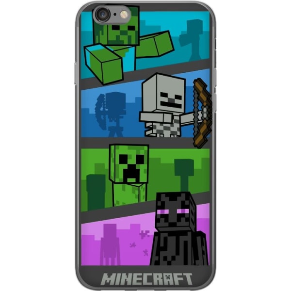 Apple iPhone 6s Gennemsigtig cover Minecraft