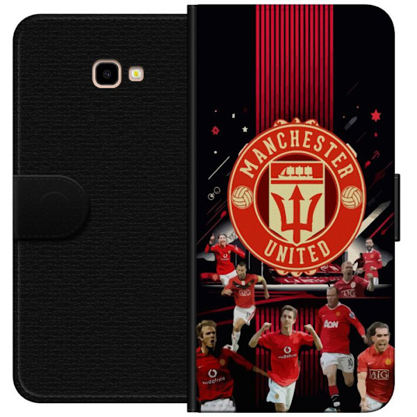 Samsung Galaxy J4+ Lommeboketui Manchester United F.C.