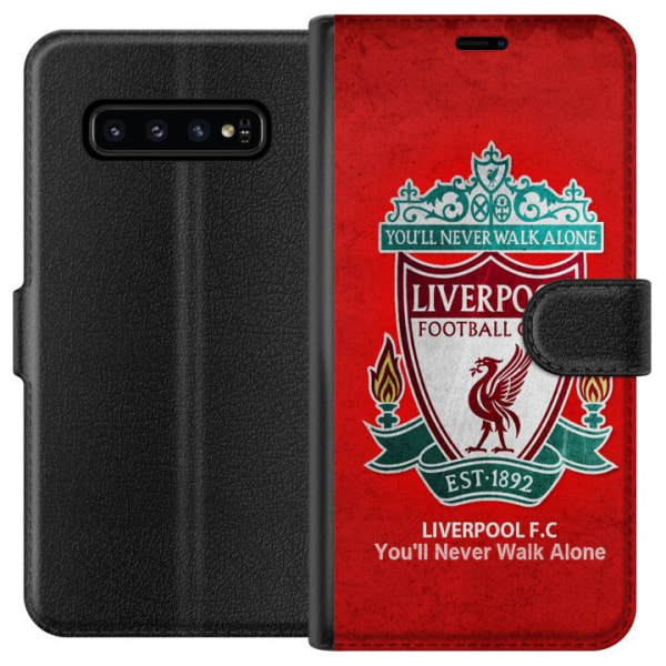 Samsung Galaxy S10 Lompakkokotelo Liverpool