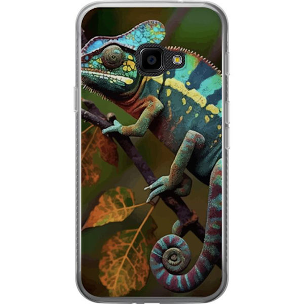 Samsung Galaxy Xcover 4 Läpinäkyvä kuori Lisko Graafinen Streetwear Suunnittelu Eläinmalli Moderni Kaupunkityyli Suosittu Motiivi Luova Taide Tren
