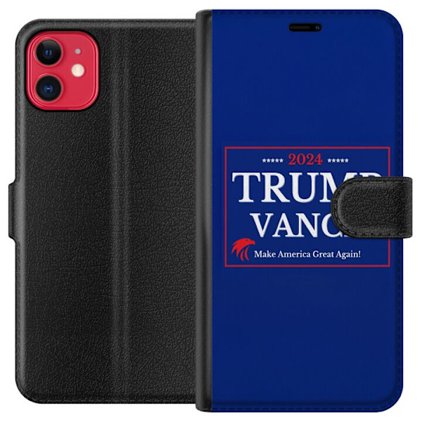 Apple iPhone 11 Tegnebogsetui Trump | Vance 2024