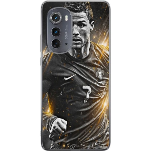Motorola Edge (2022) Deksel / Mobildeksel - Cristiano Ronaldo