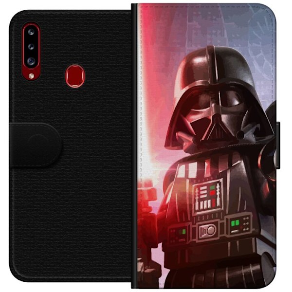 Samsung Galaxy A20s Lommeboketui Darth Vader