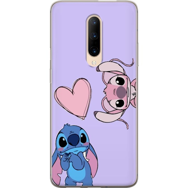 OnePlus 7 Pro Läpinäkyvä kuori Stitch Mode