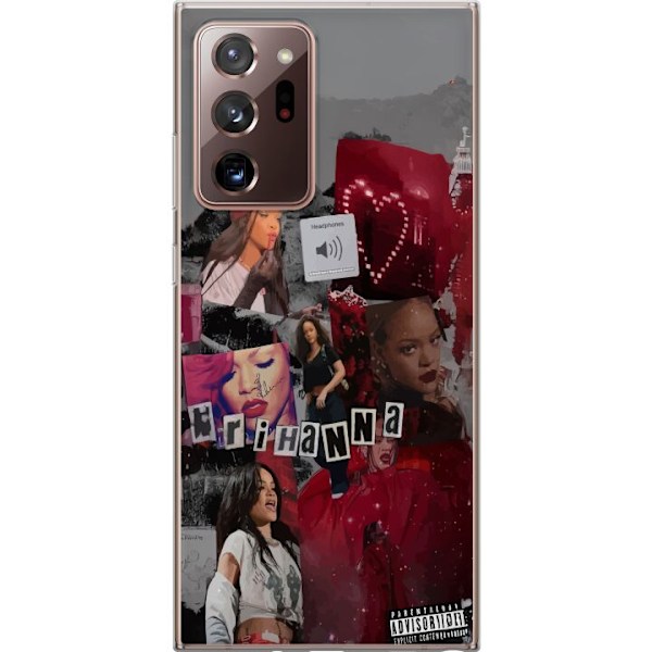 Samsung Galaxy Note20 Ultra Genomskinligt Skal Rihanna – Ico