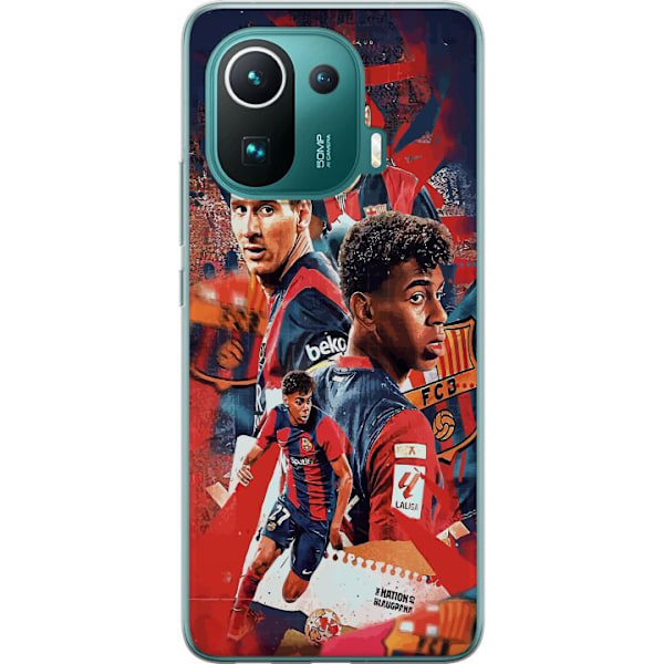 Xiaomi Mi 11 Pro Gennemsigtig cover Yamal Lamine x Messi