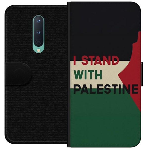 OnePlus 8 Tegnebogsetui Stå sammen med Palæstina - solidarit