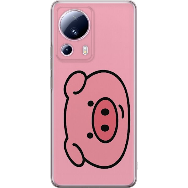 Xiaomi 13 Lite Gjennomsiktig deksel Kawaii Piggy