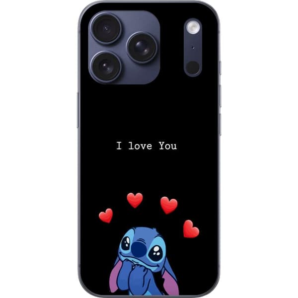 Kompatibelt Mobilskal till Apple iPhone 17 Pro Stitch Kärlek