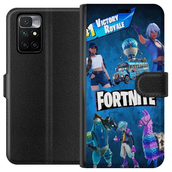 Xiaomi Redmi 10 Tegnebogsetui Fortnite