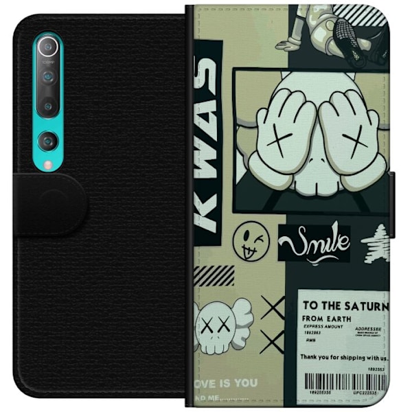 Xiaomi Mi 10 5G Lompakkokotelo Smile XXX