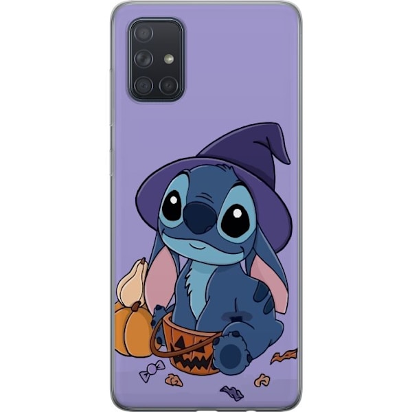 Samsung Galaxy A71 Gennemsigtig cover Stitch heks