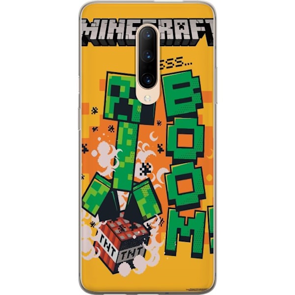 OnePlus 7 Pro Läpinäkyvä kuori Minecraft Boom