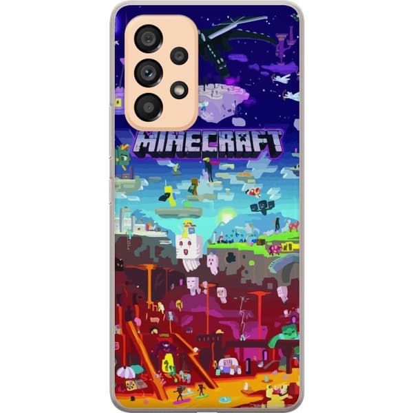 Kompatibelt Mobildeksel til Samsung Galaxy A53 5G Minecraft