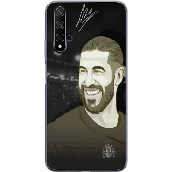 Huawei nova 5T Läpinäkyvä kuori Sergio Ramos