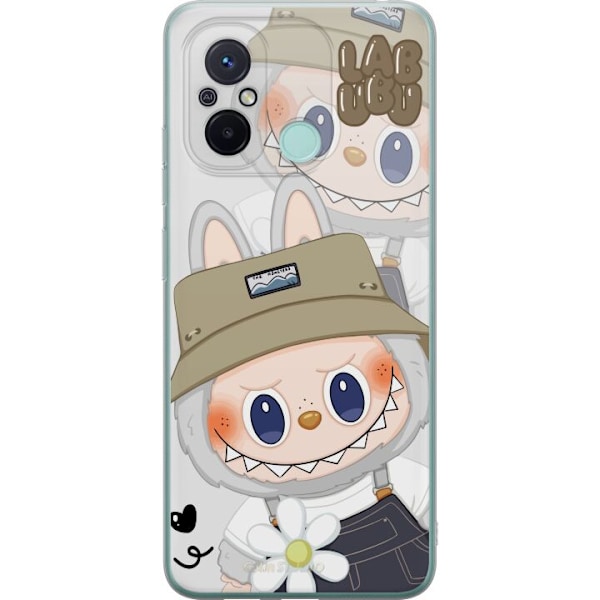 Xiaomi Redmi 12C Läpinäkyvä kuori Labubu Minimal Mood - Yks