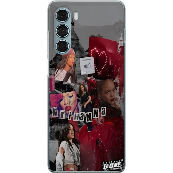 Motorola Moto G200 5G Genomskinligt Skal Rihanna – Iconic Fa