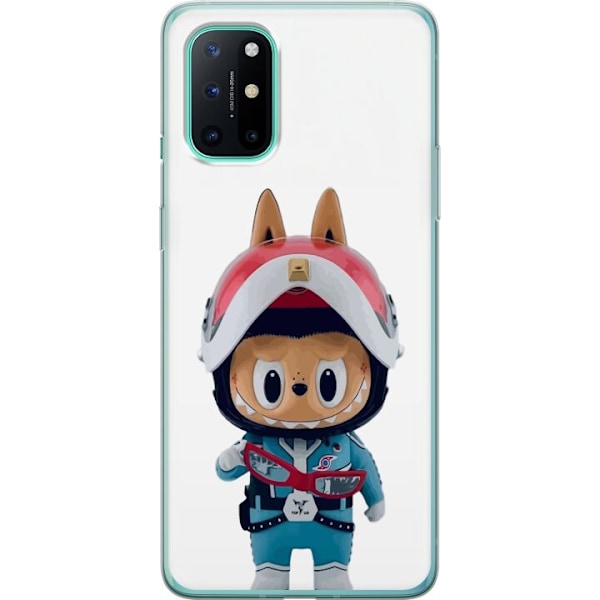 OnePlus 8T Läpinäkyvä kuori How2work Labubu hirviöt x Ultr