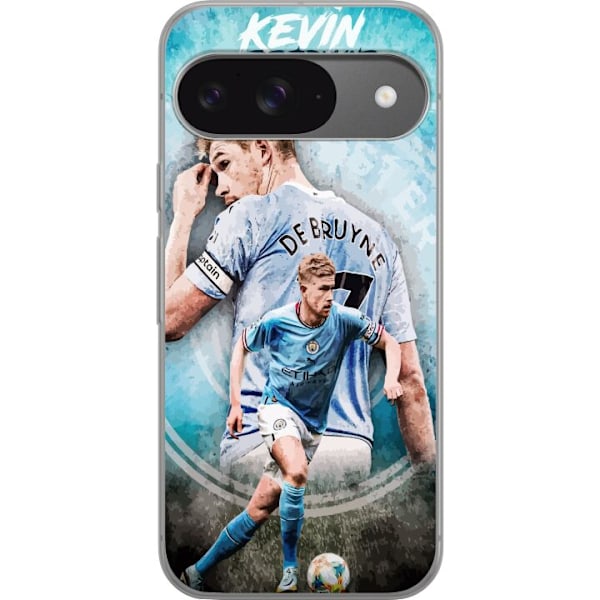 Google Pixel 9 Pro Läpinäkyvä kuori Kevin De Bruyne