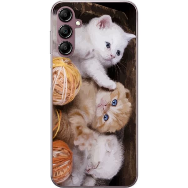 Kompatibelt Mobildeksel til Samsung Galaxy A14 5G Katter