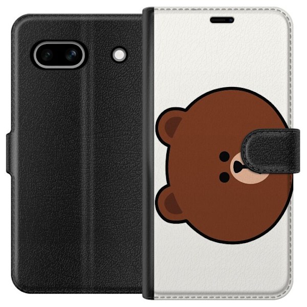 Google Pixel 7a Lompakkokotelo line friends brown