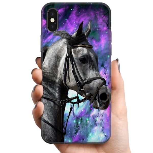 Apple iPhone X TPU Mobildeksel Hest