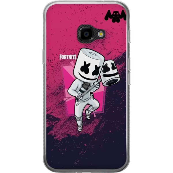 Samsung Galaxy Xcover 4 Läpinäkyvä kuori Marshmello Fortnite Skin Emote Gaming DJ Hahmo Suosittu Aihe Lapsi Nuori Trendi