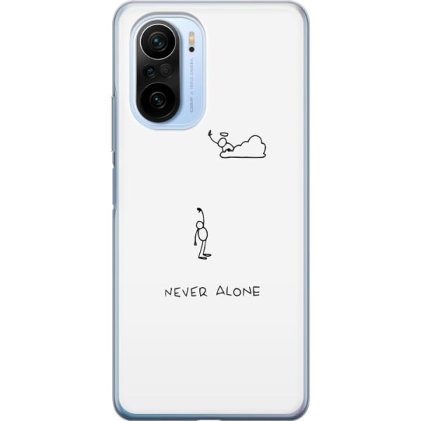 Xiaomi Mi 11i Läpinäkyvä kuori Ei koskaan yksin
