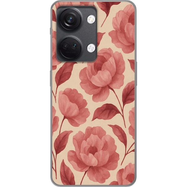 OnePlus Nord 3 Läpinäkyvä kuori Ruusun Kukinta