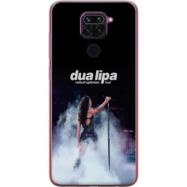Xiaomi Redmi Note 9 Genomskinligt Skal Dua Lipa – Signature Looks & Vibes