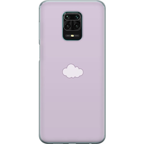 Xiaomi Redmi Note 9 Pro Genomskinligt Skal Lila Moln – minim