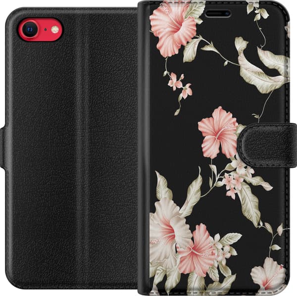 Kompatibelt Plånboksfodral till Apple iPhone 8 Blommor
