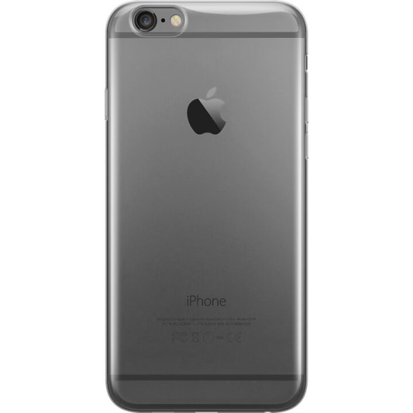 Apple iPhone 6 Plus Transparent Deksel TPU