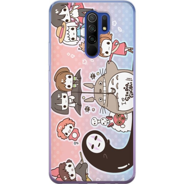 Xiaomi Redmi 9 Läpinäkyvä kuori Kawaii