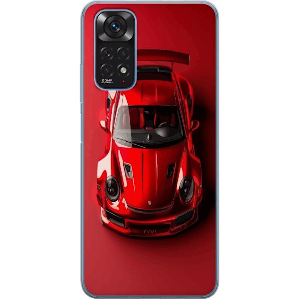 Xiaomi Redmi Note 11S Gjennomsiktig deksel Porsche